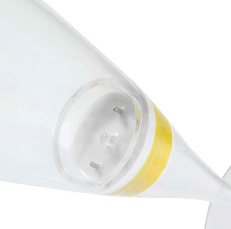 Liquid Active Led Champagne Glass