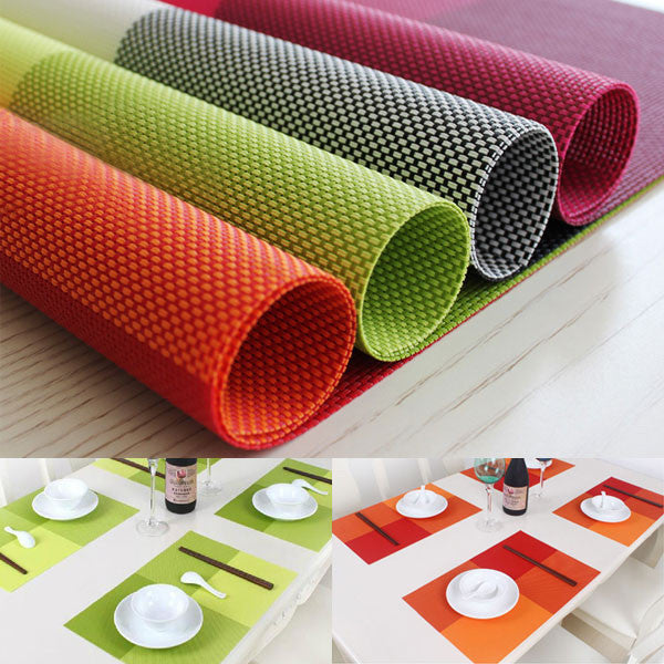 Waterproof Placemats Heat-insulated